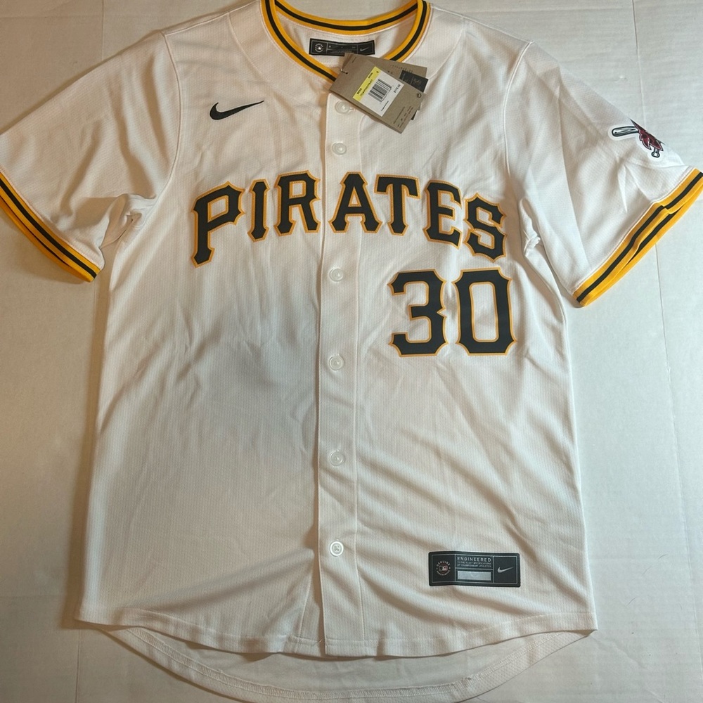 Men’s size small Pittsburgh Pirates Paul Skenes MLB Jersey New with tags